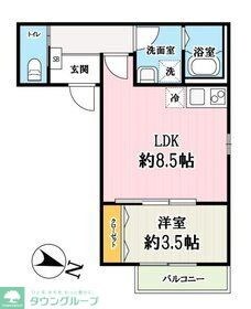仮称 見沼区東宮下計画の物件間取画像