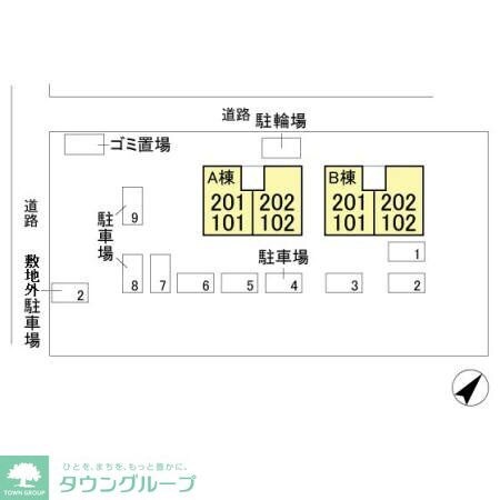 シティーハイツAの物件内観写真