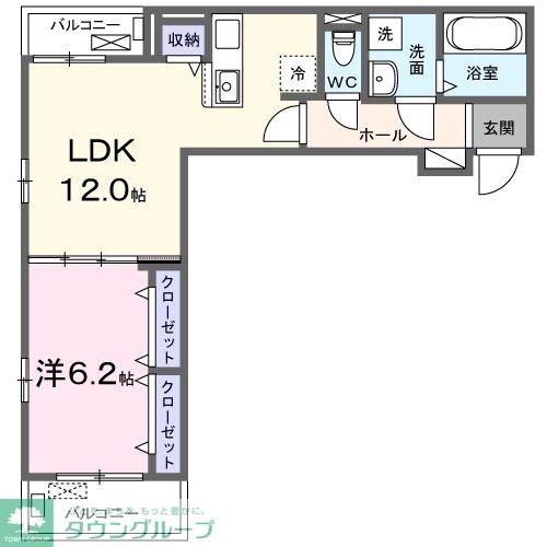 アンテムノンの物件間取画像