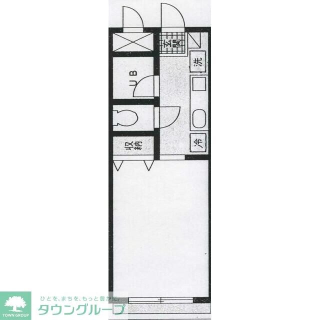 コートアクシスの物件間取画像