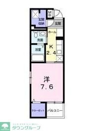 プロムナード武蔵浦和の物件間取画像