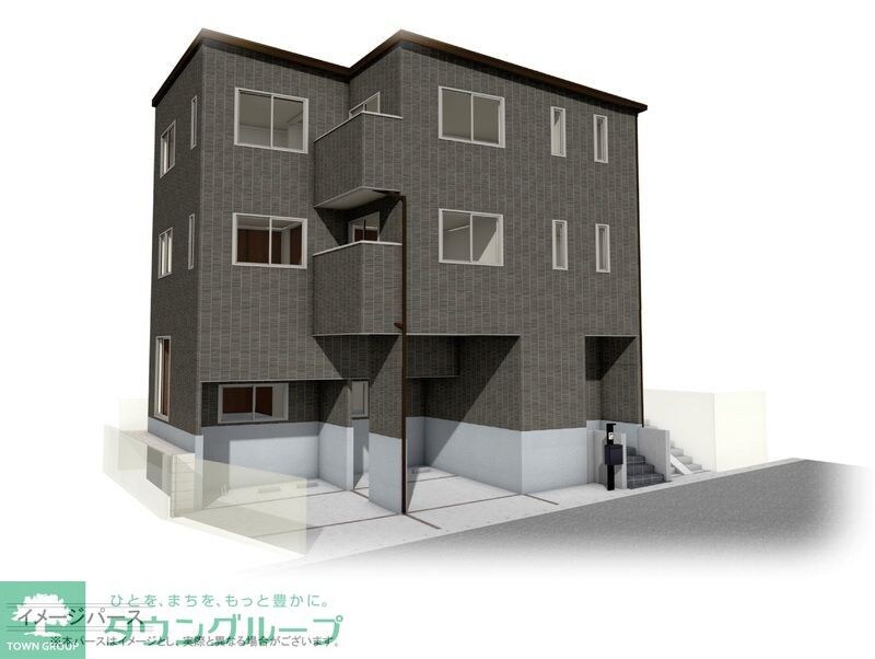 (新築)上尾市谷津二丁目アパートの物件外観写真