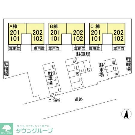 サンク セゾン Bの物件内観写真