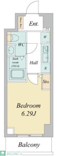 グランカーサさいたま新都心の物件間取画像
