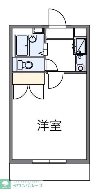 レオパレス欅の物件間取画像