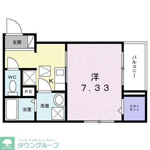 Sweet Pの物件間取画像