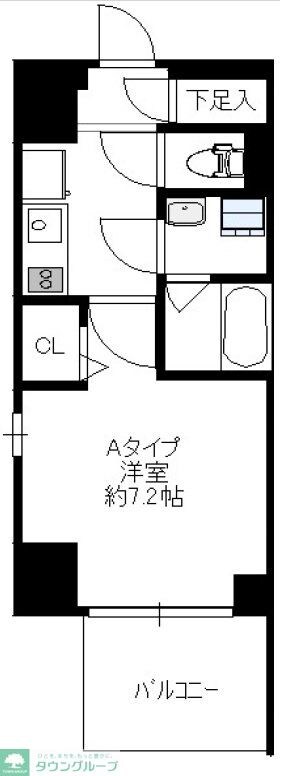 アルティジャーノD’sSAYAMAの物件間取画像