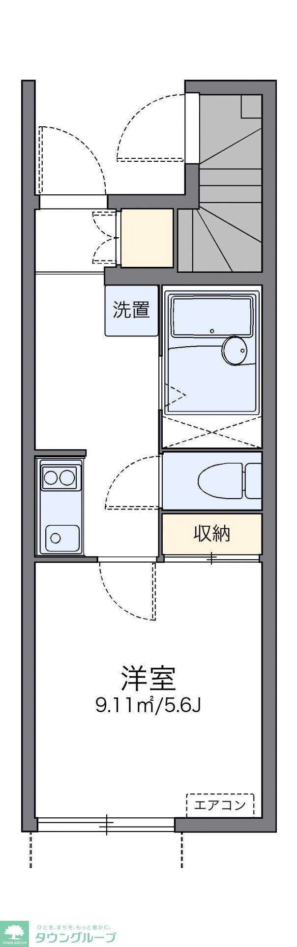 レオネクスト新座ブルーの物件間取画像