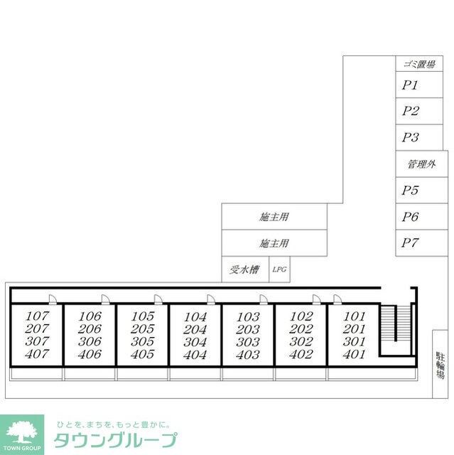アンプルールフェール本川越の物件内観写真