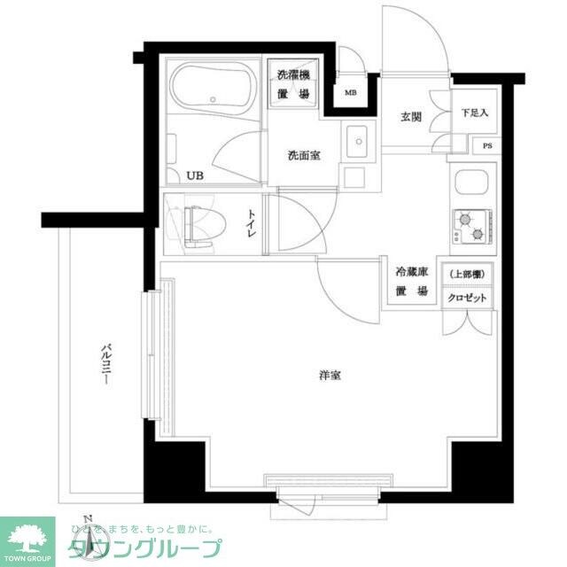 ルーブル新高島平の物件間取画像
