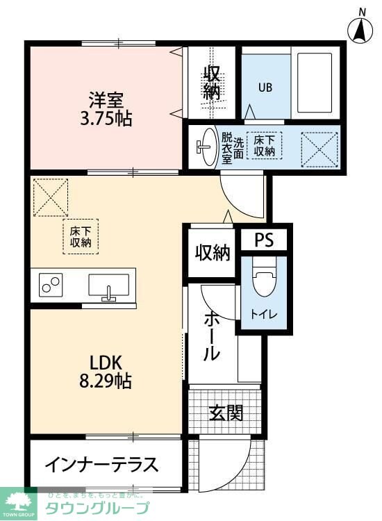 リーブルファイン志木上宗岡の物件間取画像