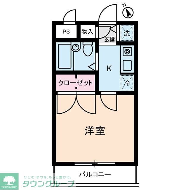 TOP新河岸第1の物件間取画像