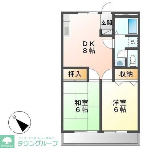 ウッディハウスの物件間取画像