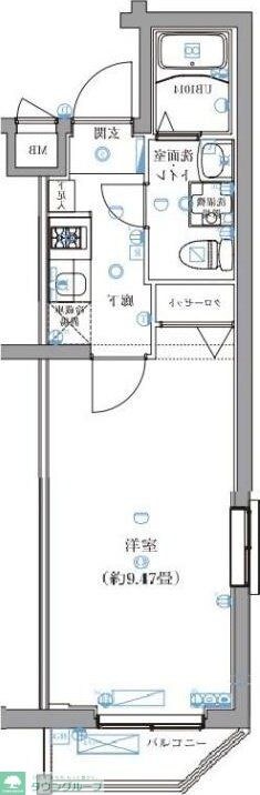エスパシオ西高島平の物件間取画像