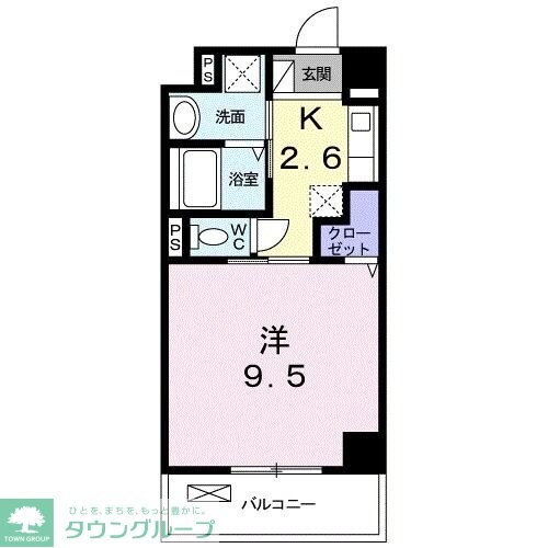 パークY・Kの物件間取画像