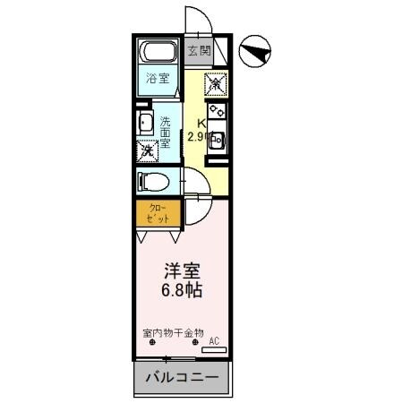 スリール ドゥの物件間取画像