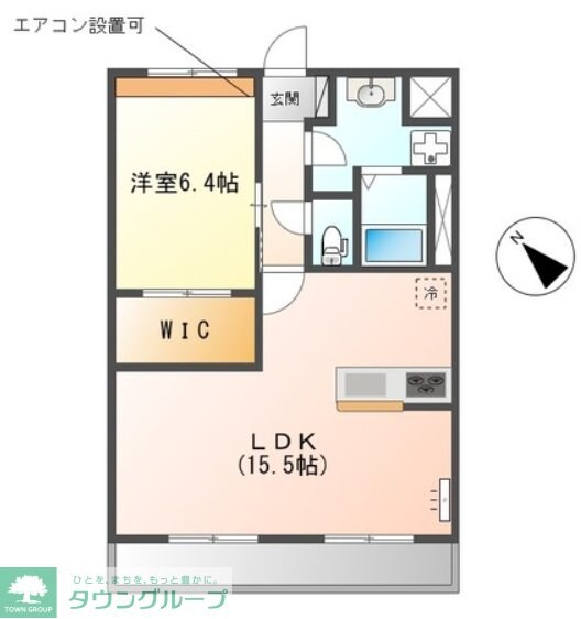 コムデソレイユの物件間取画像