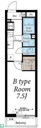 ヴィラ坂戸の物件間取画像