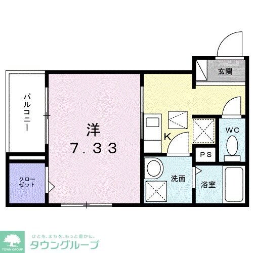 Sweet Pの物件間取画像