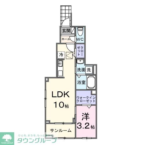 ソレイユの物件間取画像
