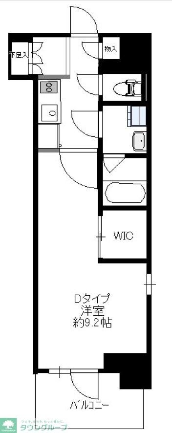 アルティジャーノD’sSAYAMAの物件間取画像