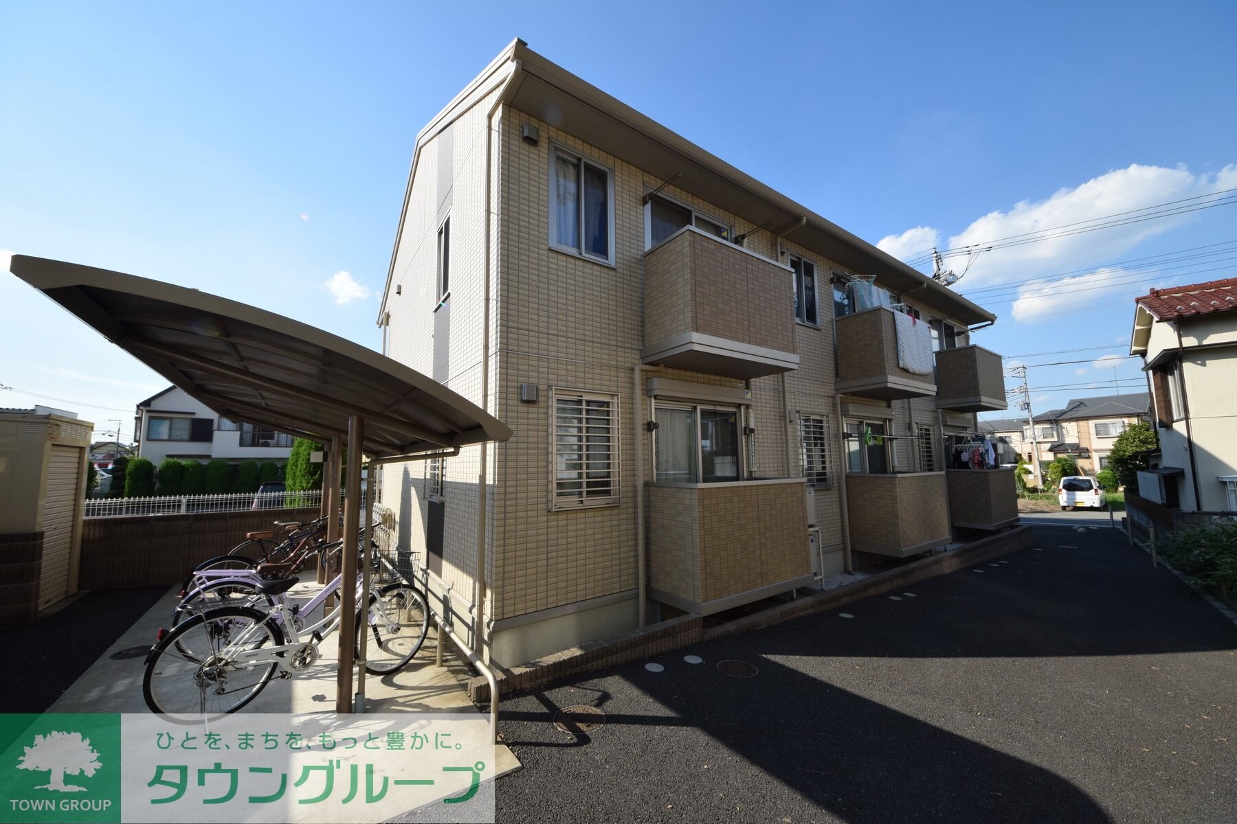 ハイツ ハピネスの物件外観写真