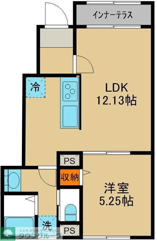 リーブルファイン坂戸末広町の物件間取画像