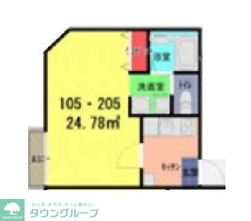 グランデ的場の物件間取画像