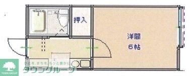 コーポすずらんの物件間取画像
