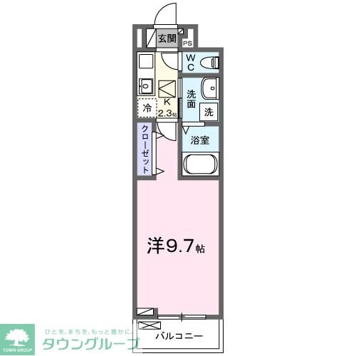 ヒカルサ坂戸芦山町の物件間取画像