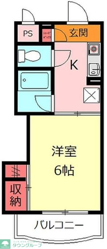 長島ビルの物件間取画像