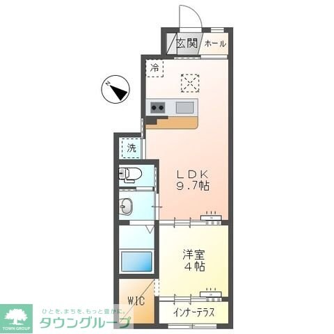 鶴ヶ島市富士見4丁目新築工事Bの物件間取画像