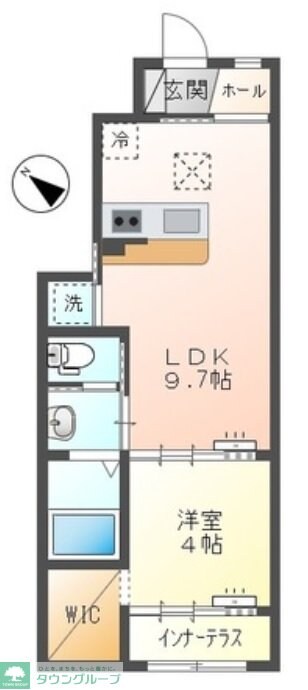 鶴ヶ島市富士見4丁目新築工事Bの物件間取画像