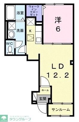 ドルチェビータ IIIの物件間取画像