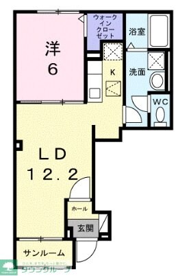 ドルチェビータ IIIの物件間取画像