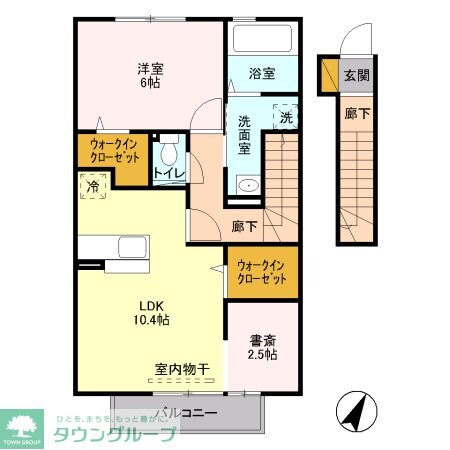 ルナガーデンの物件間取画像