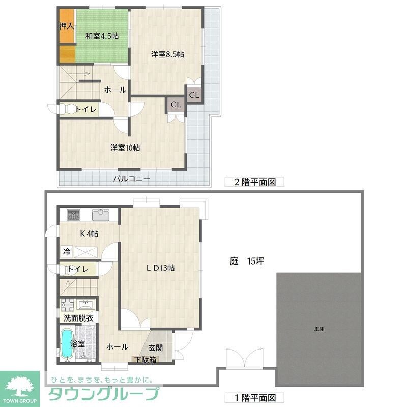 尾林住宅の物件間取画像
