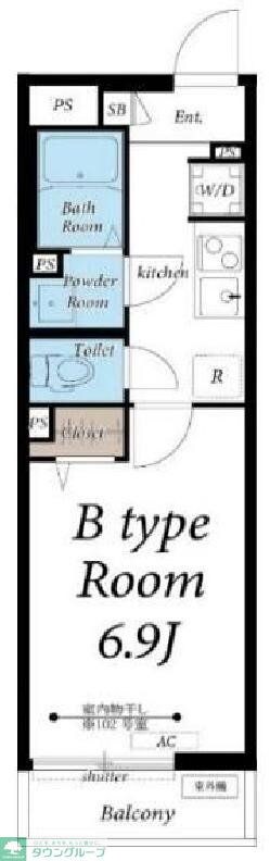 ホワイトオーキッド坂戸の物件間取画像