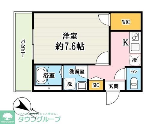 (仮称)キャメル川越並木8の物件間取画像