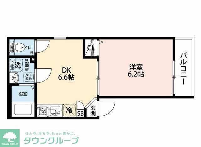 ドルチェテラス川越南大塚の物件間取画像
