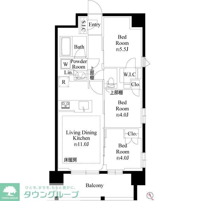 プレシス上福岡の物件間取画像