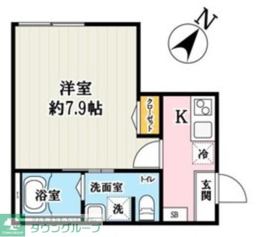 ラミアアルテ若葉の物件間取画像