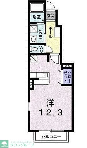 シンフォニア・IIの物件間取画像