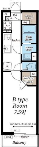 リブリ・Domaniふじみの物件間取画像