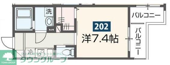 MELDIA新狭山IIの物件間取画像