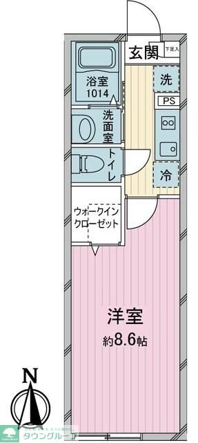 One-stage狭山の物件間取画像