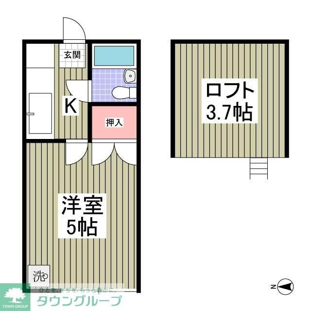 トレニアの物件間取画像