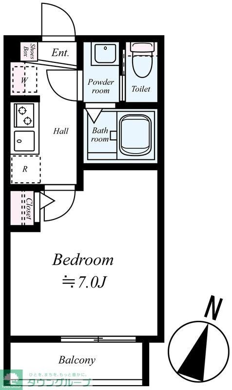 GRADUS鶴ヶ島の物件間取画像