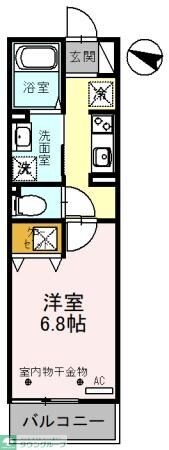 東松山エテルネルの物件間取画像