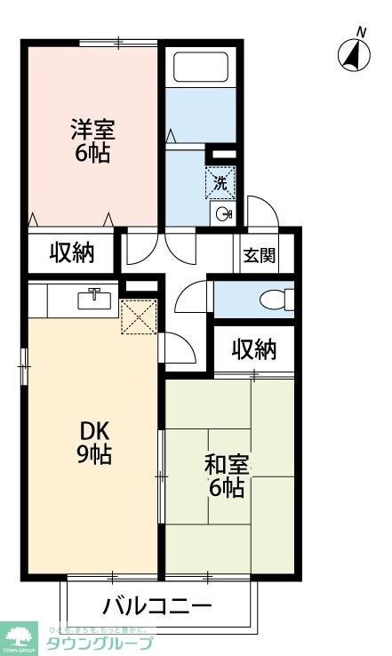 オリーブライトの物件間取画像